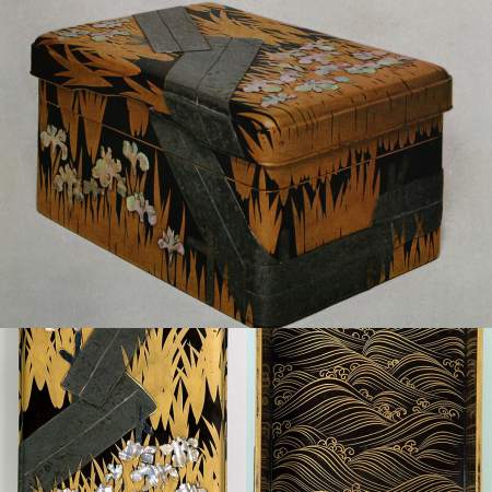 蒔絵の傑作 尾形光琳の八橋蒔絵螺鈿手箱